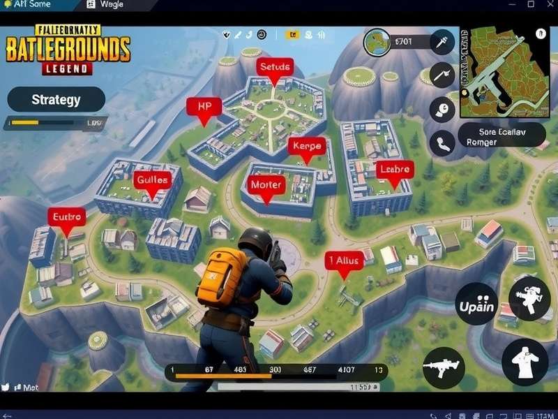 PUBG Legend Ruthless Ruler weapon collection showcasing various firearms