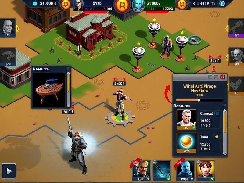 India War Champions gameplay screenshot showing strategic battle interface