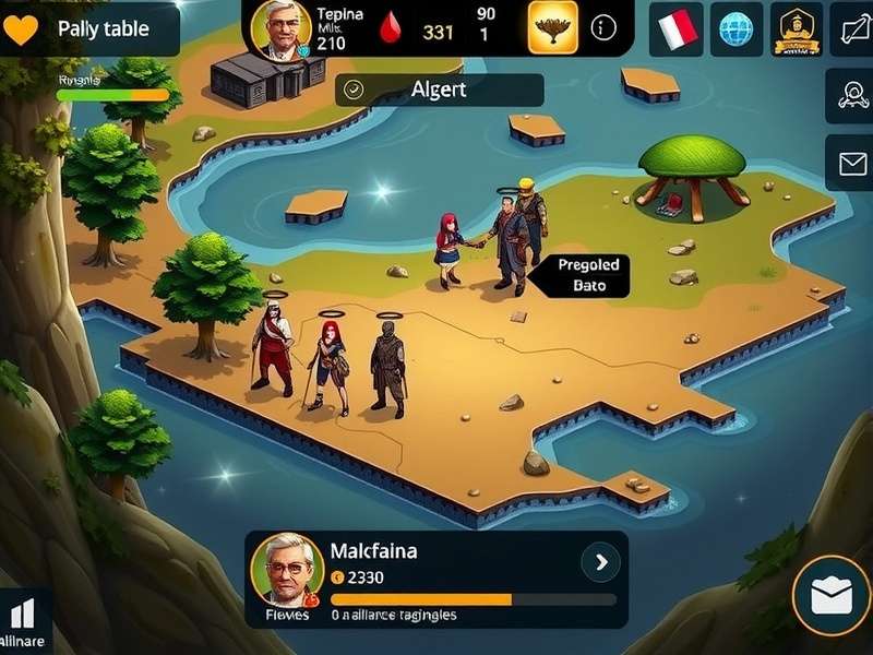 Alliance Gameplay in Brahmaputra Fraudsters Brahmaputra Fraudsters alliance gameplay showing cooperative elements