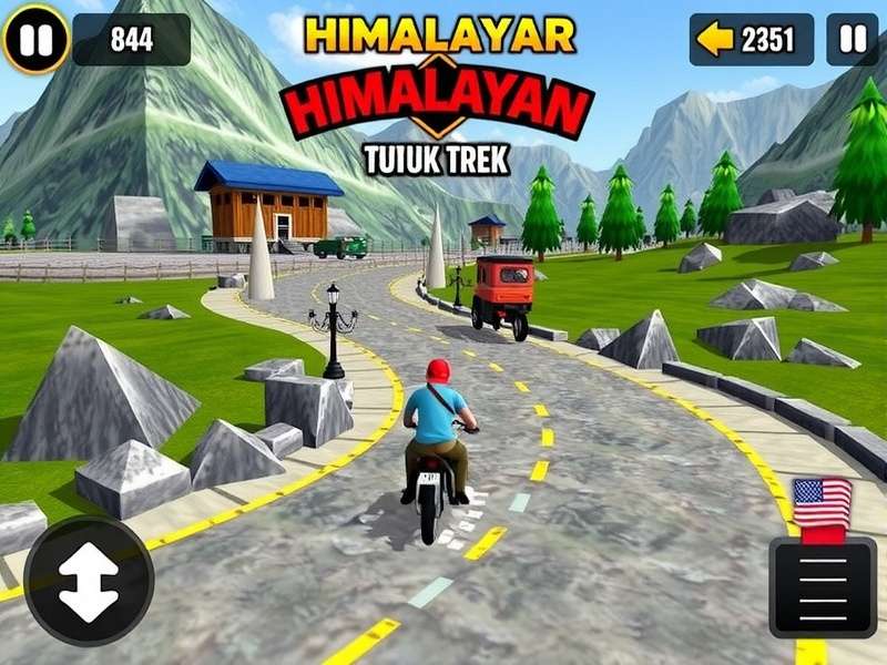 Himalayan Tuk Tuk Trek Mountain Road