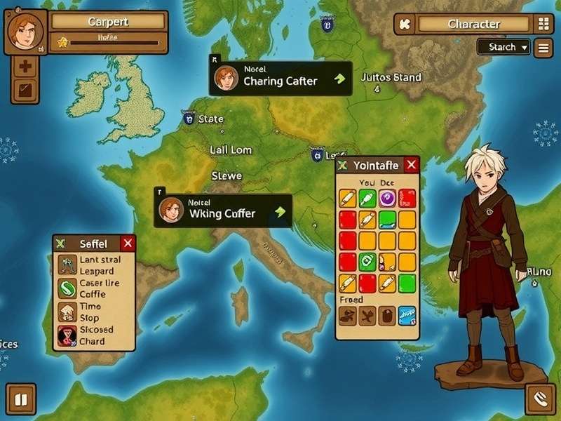 Fennel Epic Tales Equipment Customization Fennel Epic Tales character equipment interface