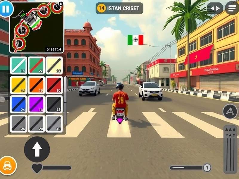 Race Strategy in Patiala Power Rush Patiala Power Rush race strategy map showing optimal racing lines