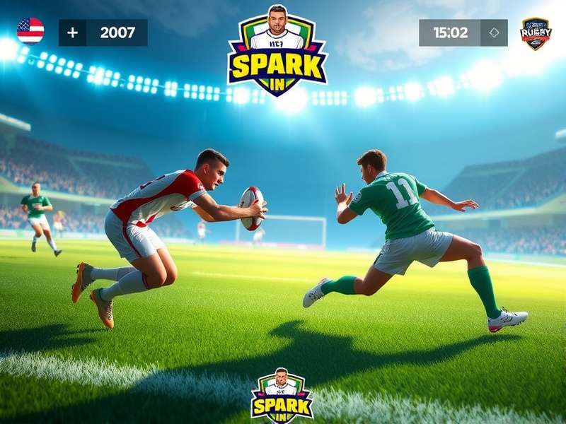 Rugby Spark IN Championship Celebration Rugby Spark IN tournament winners celebration