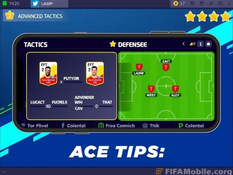 FIFA Mobile Team Building Strategy FIFA Mobile team building interface showing player cards
