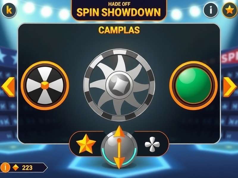 Risk Management Strategy in Spin Showdown Spin Showdown strategy visualization showing risk management