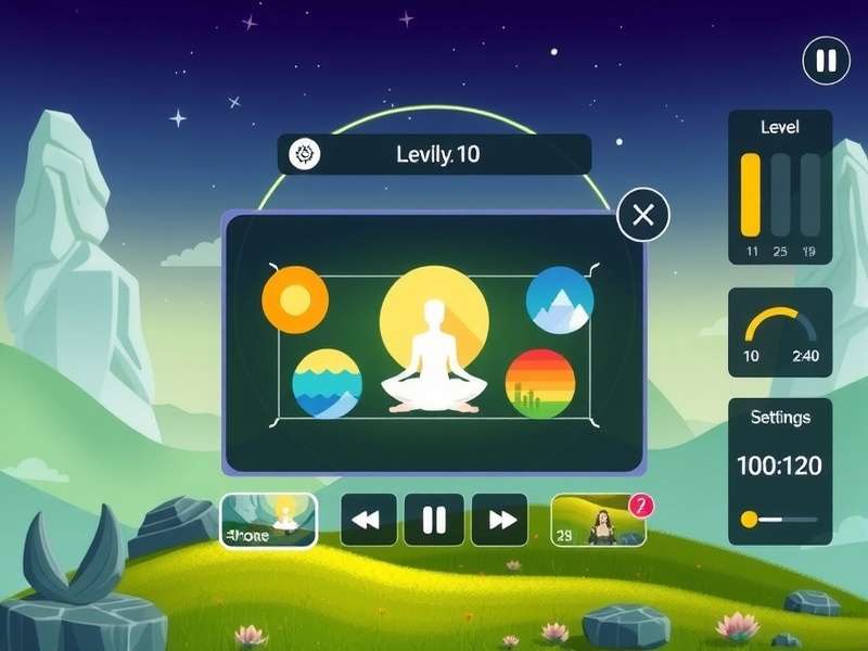 Spiritual Abode Quest level selection interface showing different spiritual environments