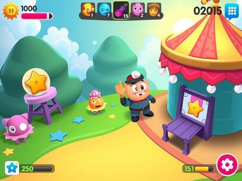 Crusher Carnival multiplayer competition screen