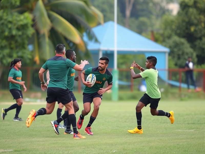 Rugby Gladiators Vizag Training Session Rugby Gladiators Vizag training session at their facility