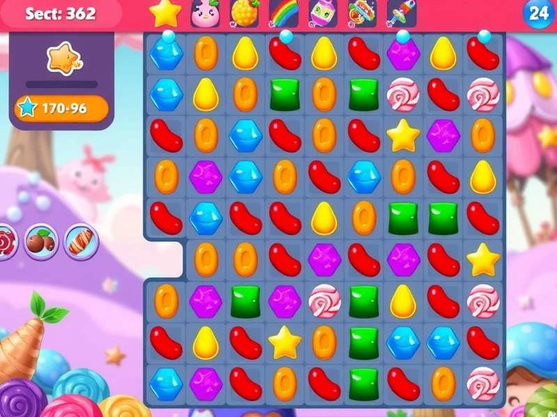 Tasty Candy Journey special candy combinations