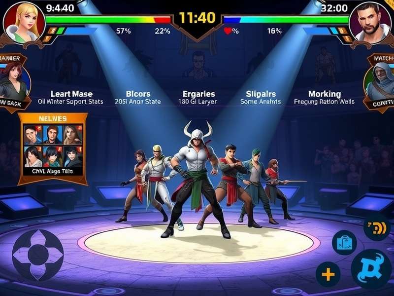 Match Winner Warriors Character Roster Match Winner Warriors character roster showing different warrior types and specializations