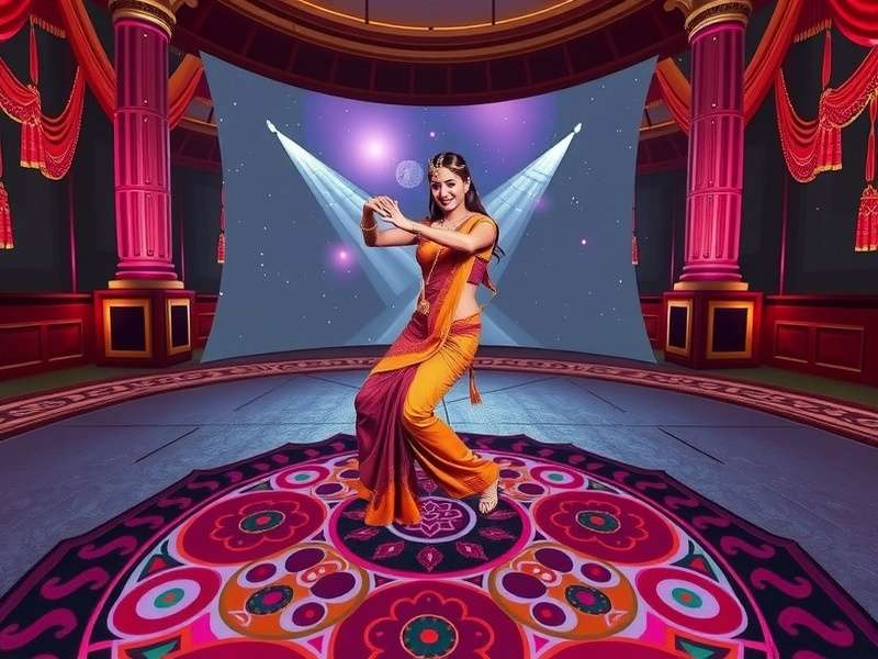 Traditional Indian dance in Dance Universe VR