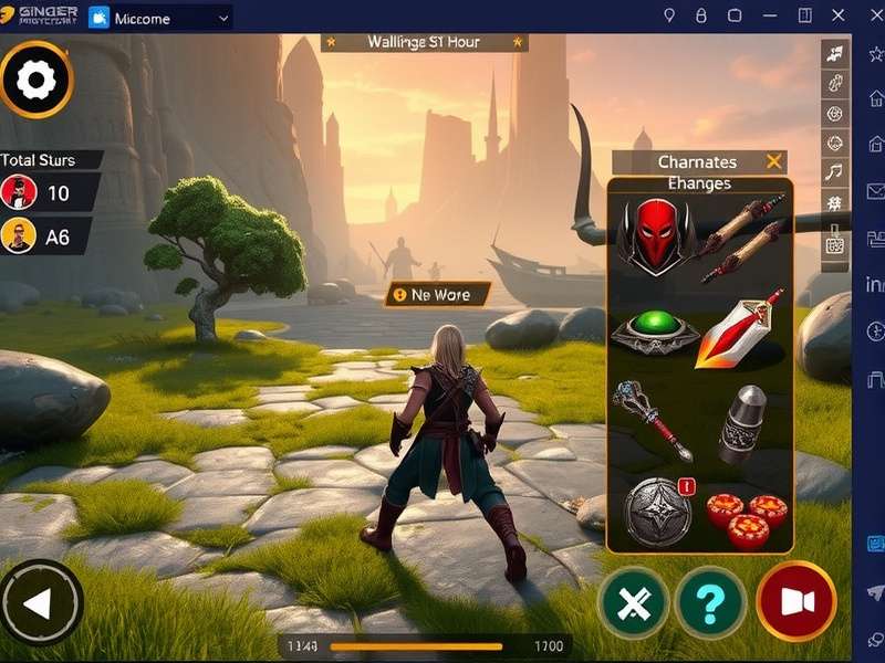 Titan Ginger Protector Extreme gameplay screenshot showing character and environment