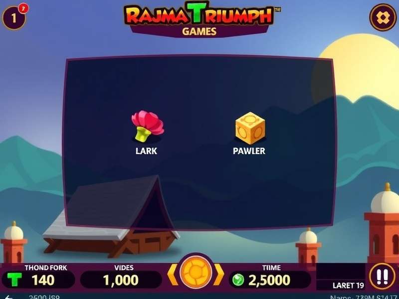 Rajma Triumph Game Interface Rajma Triumph Game Interface