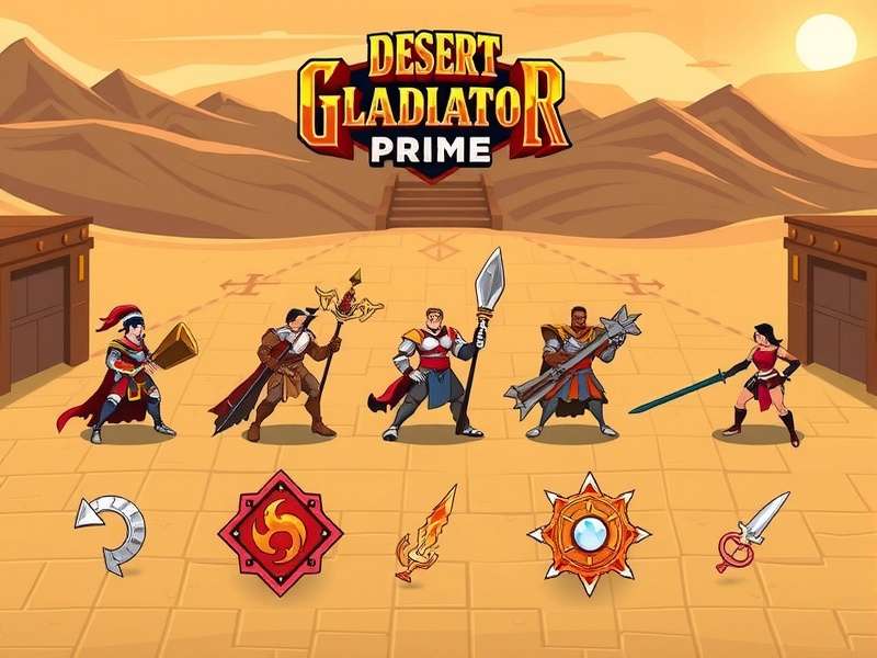 Multiplayer Arena in Desert Gladiator Prime Desert Gladiator Prime multiplayer arena