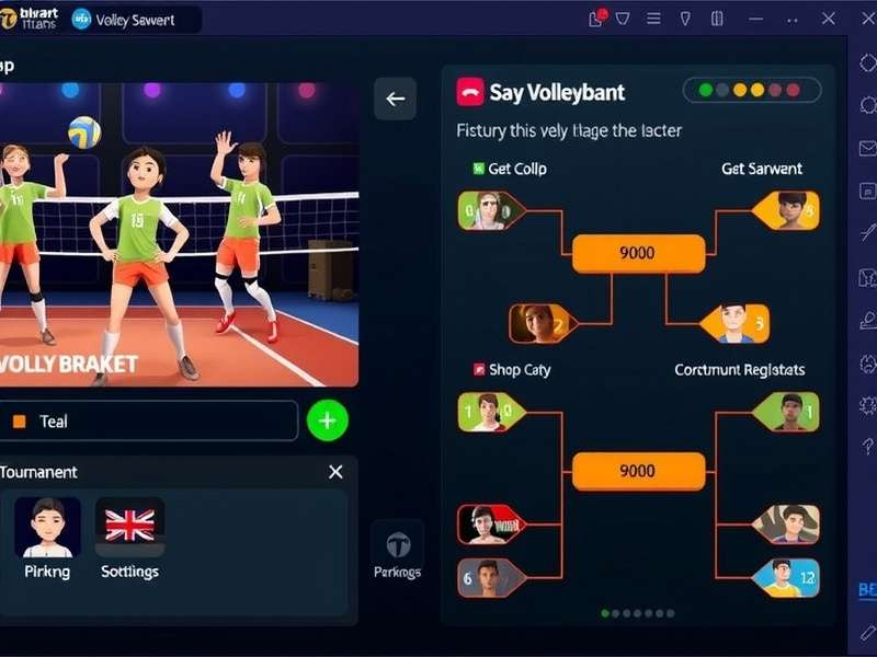 Character Customization in Bharat Volley Titans Bharat Volley Titans character customization options