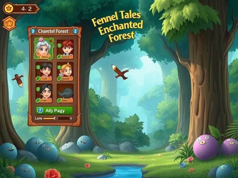 Diverse environments in Fennel Tales Enchanted Forests