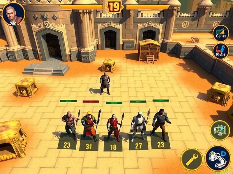 Desert Gladiator Prime Action Scene Desert Gladiator Prime gameplay screenshot