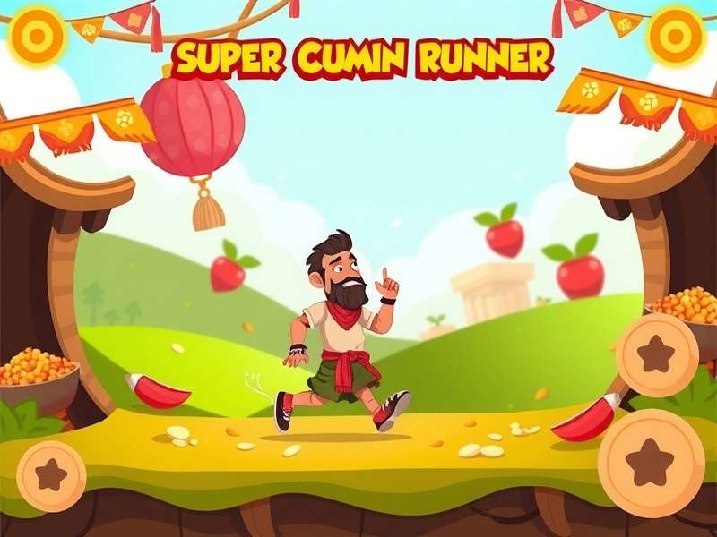 Super Cumin Runner Characters Super Cumin Runner character selection screen