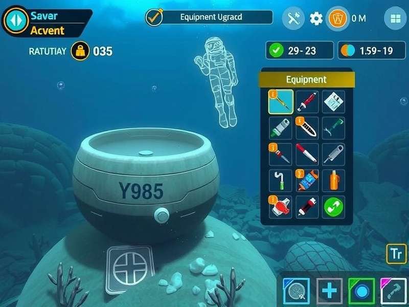 Pearl Diver S Paradise underwater gameplay scene