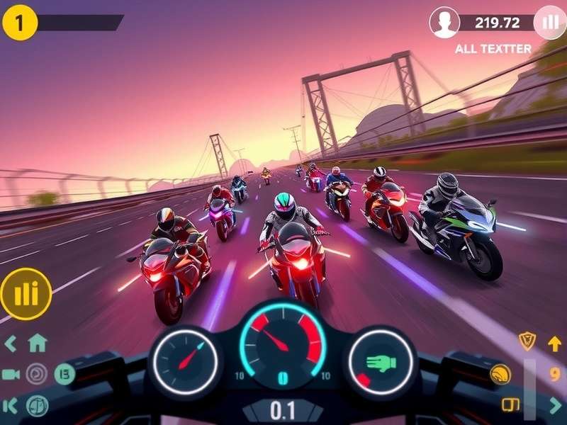 Radiant Rider Control Interface Radiant Rider control interface and HUD elements