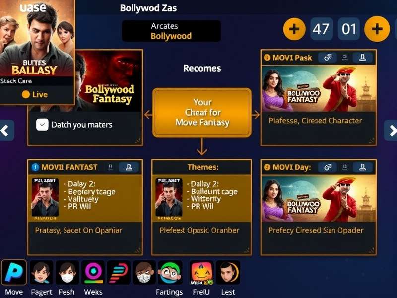 Bollywood Fantasy community events and user engagement activities