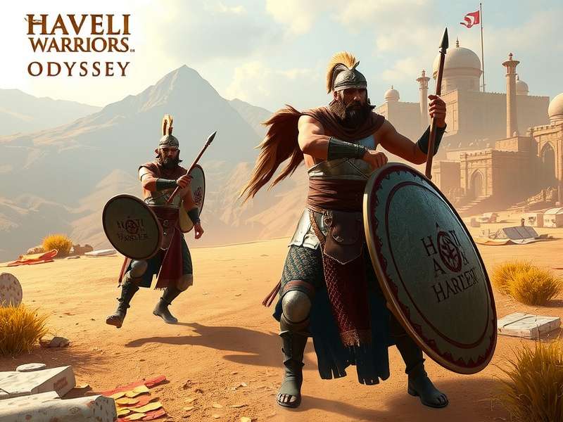 Development team working on Haveli Warriors Odyssey Haveli Warriors Odyssey development process