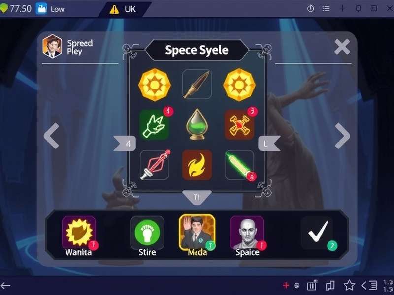 Wizardry Triple Shot Pro Gameplay Scene