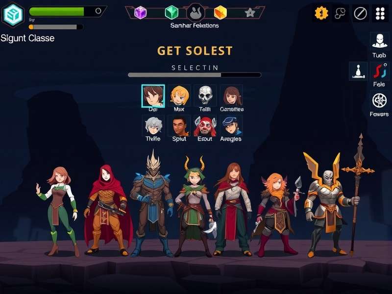 Sambhar Sentinels Strife gameplay screenshot showing character selection screen