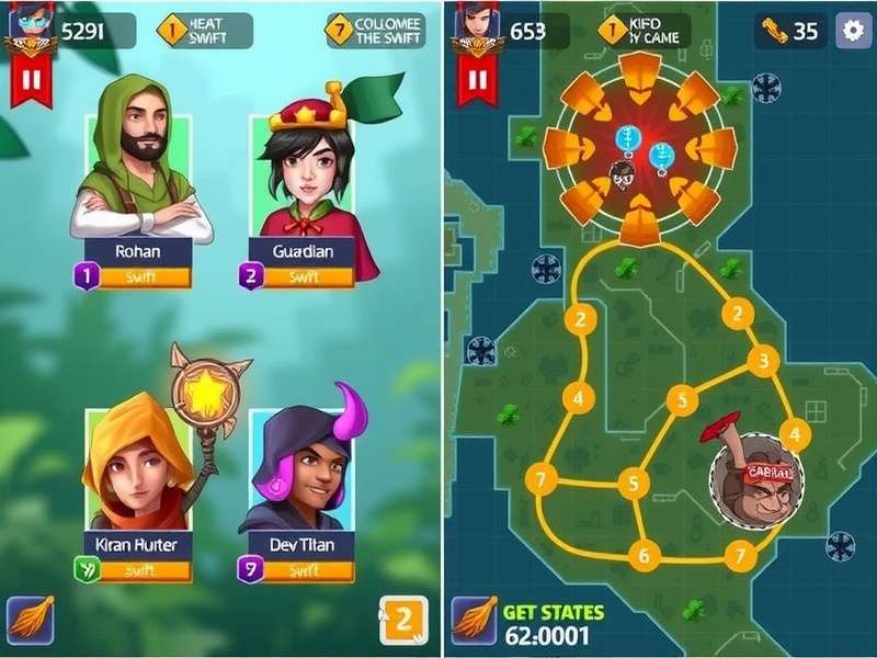 Jungle Speed Star gameplay screenshot showing character in action