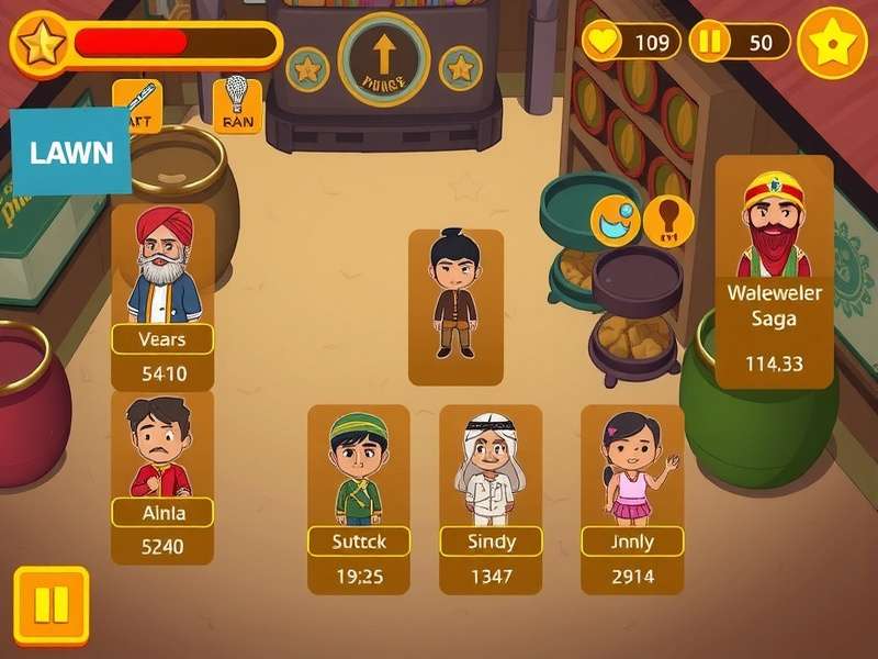 Desi Cumin Adventure King - Extensive Character Customization Desi Cumin Adventure King character customization screen