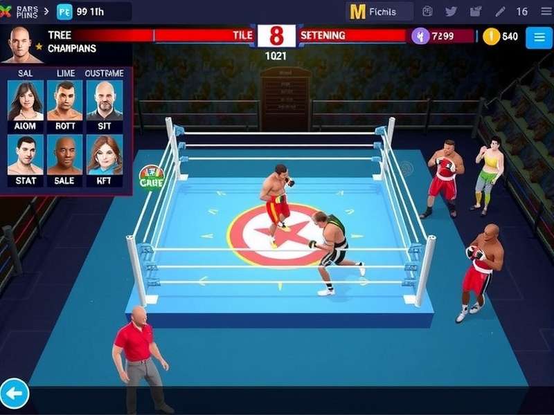 Boxing Champions India Fighter Roster Boxing Champions India character roster showing diverse fighters