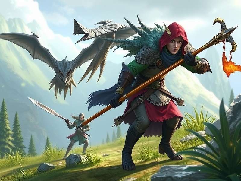 Precipitation Paladin gameplay showcasing weather effects and combat