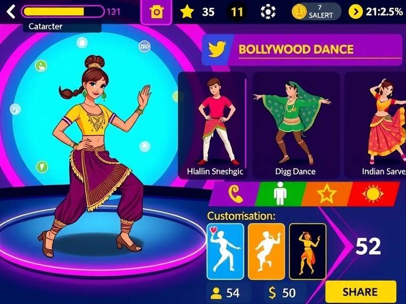 Indian Dance Styles in Dance Dynamo Dazzler Various Indian dance styles represented in Dance Dynamo Dazzler