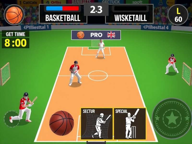 Basket Cricket Star Skill System Basket Cricket Star special moves and skill progression interface