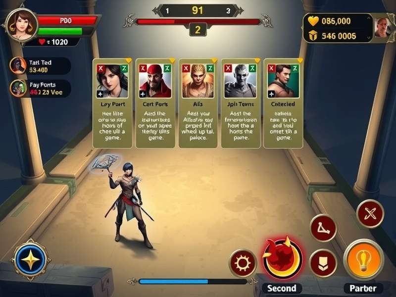 Yudh Champion Legend gameplay screenshot showing character selection