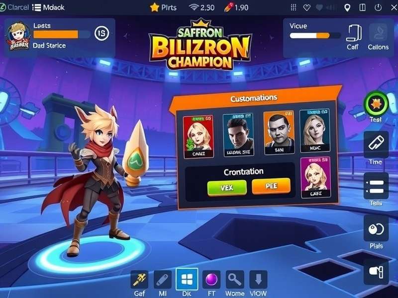 Saffron Blitz Champion competitive tournament scene