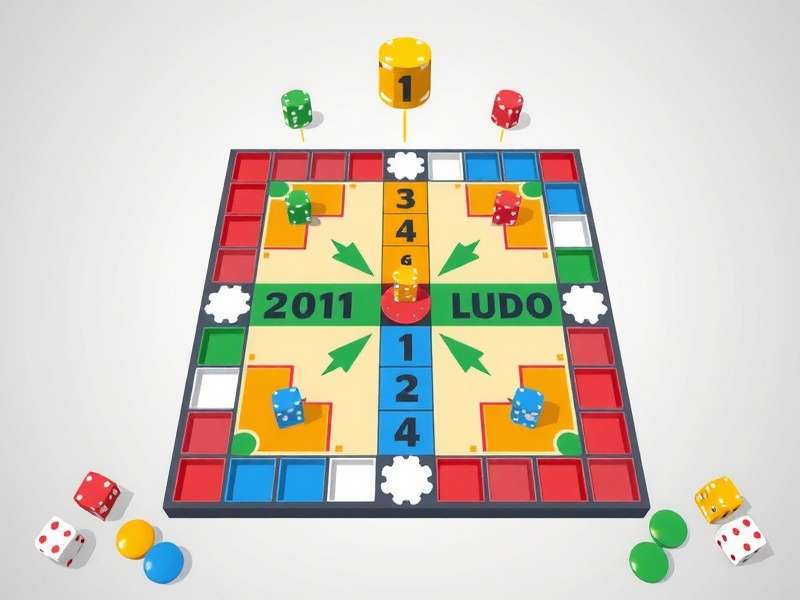 Ludo Supreme King India Gameplay Interface Ludo Supreme King India gameplay interface showing colorful board and tokens