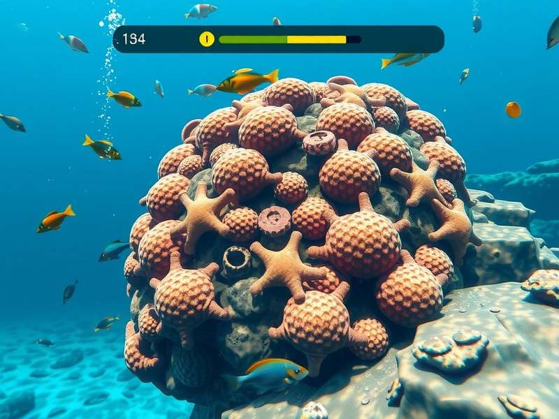 Coral Reef Restoration Mission Conservation mission in Sea Dwellers Of India showing coral reef restoration