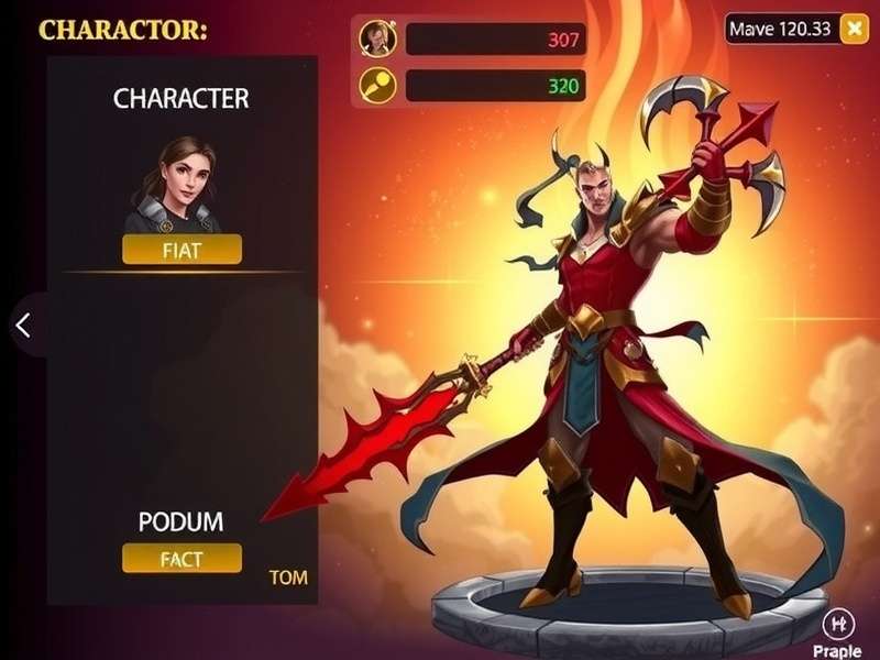 Marvel Mace Emperor character selection screen