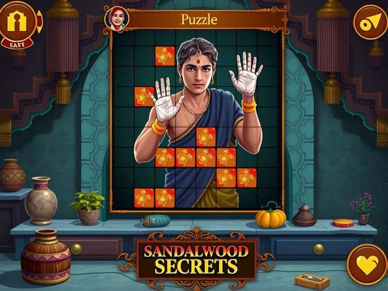 Sandalwood Secrets Main Characters Sandalwood Secrets Character Art - Main protagonists