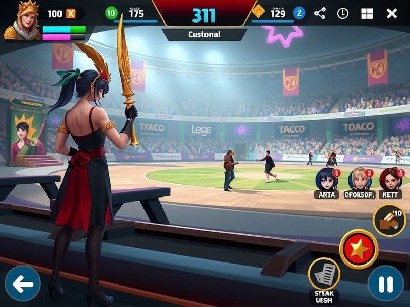 Saffron Blitz Champion character customization options