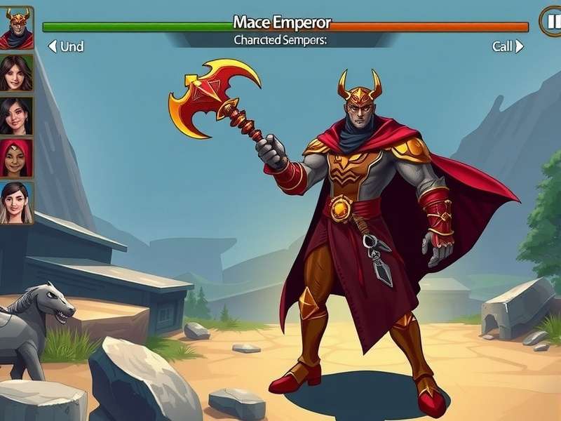 Marvel Mace Emperor battle strategy illustration