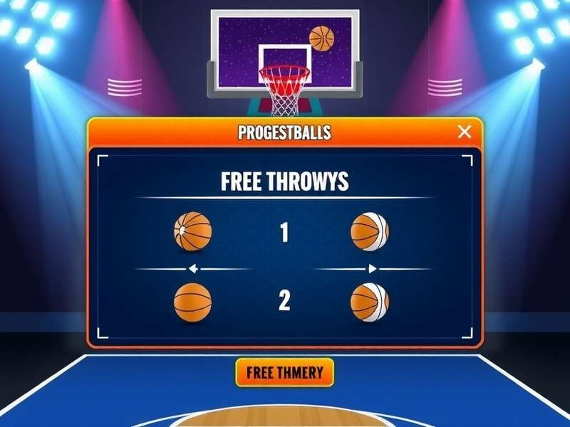 Indian Free Throw Maestro progression system interface