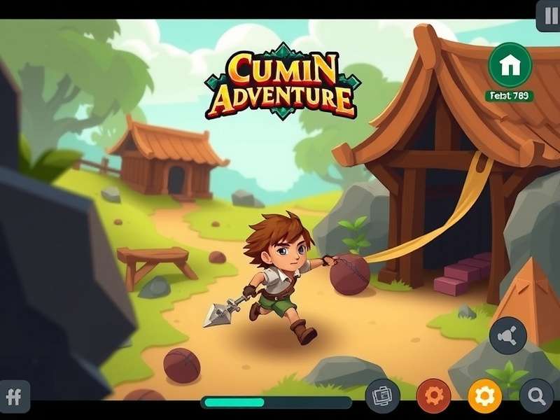 Cumin Grand Adventure - Immersive Gameplay Experience Cumin Grand Adventure gameplay screenshot showing character exploration