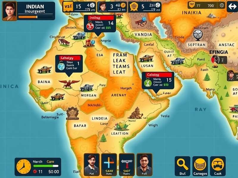 Indian Insurgent Character Roster Indian Insurgent character selection screen