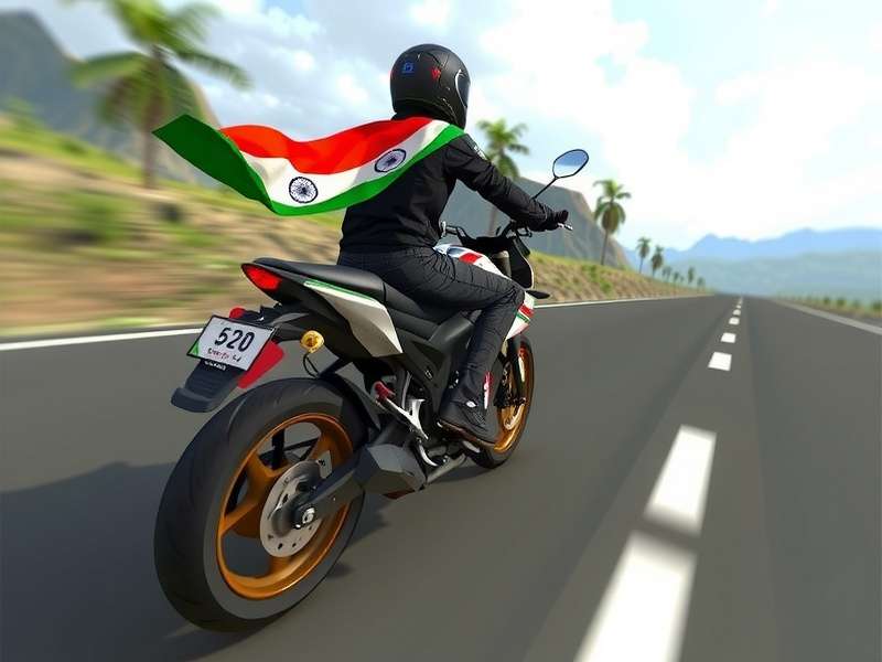 Desh Bhakti Bike Champ customization options showing patriotic themes