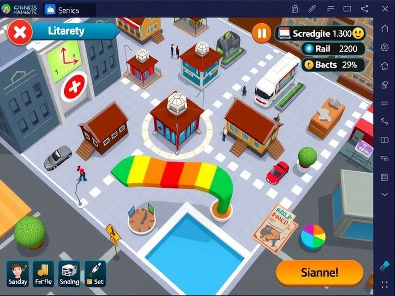 Business Magnate Chennai gameplay screenshot showing business management interface