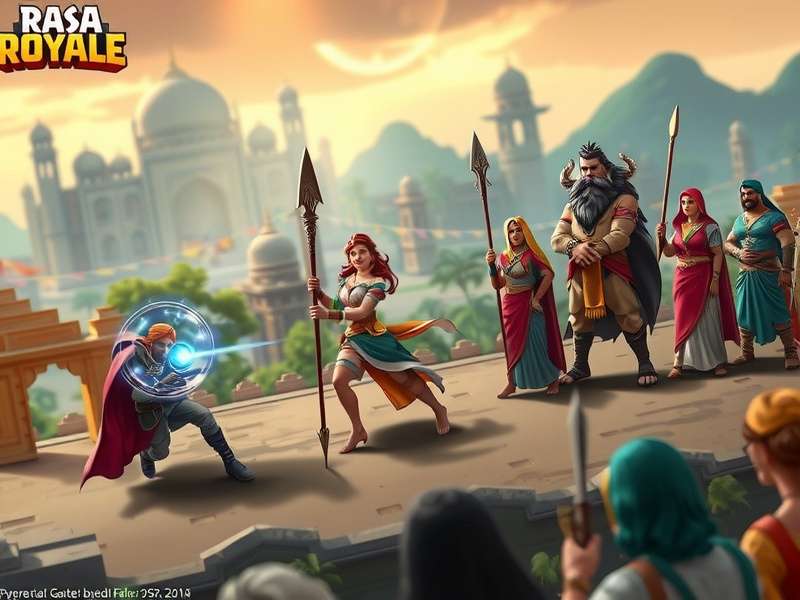 Rasa Royale character using special ability