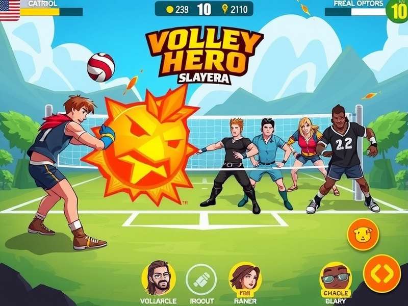 Volley Hero Slayer Ultra Character Roster Volley Hero Slayer Ultra character selection screen showing diverse heroes