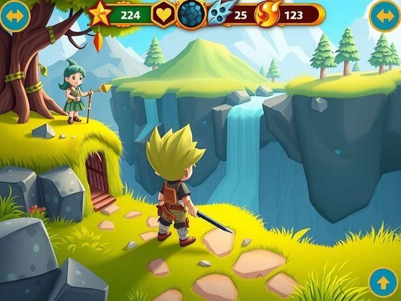 Coriander Tales Mystic Realms - Diverse Game World Coriander Tales Mystic Realms world environment showing diverse landscape